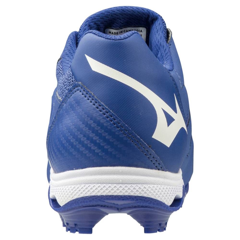 Mizuno 9-Spike Advanced Finch Elite 4 TPU Molded Baseball Skor Dam Kungsblått Vita | 240596BVS