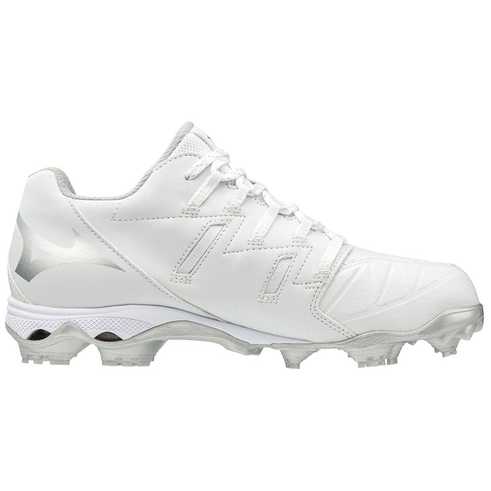 Mizuno 9-Spike Advanced Finch Elite 4 TPU Molded Baseball Skor Dam Vita | 435987NTK