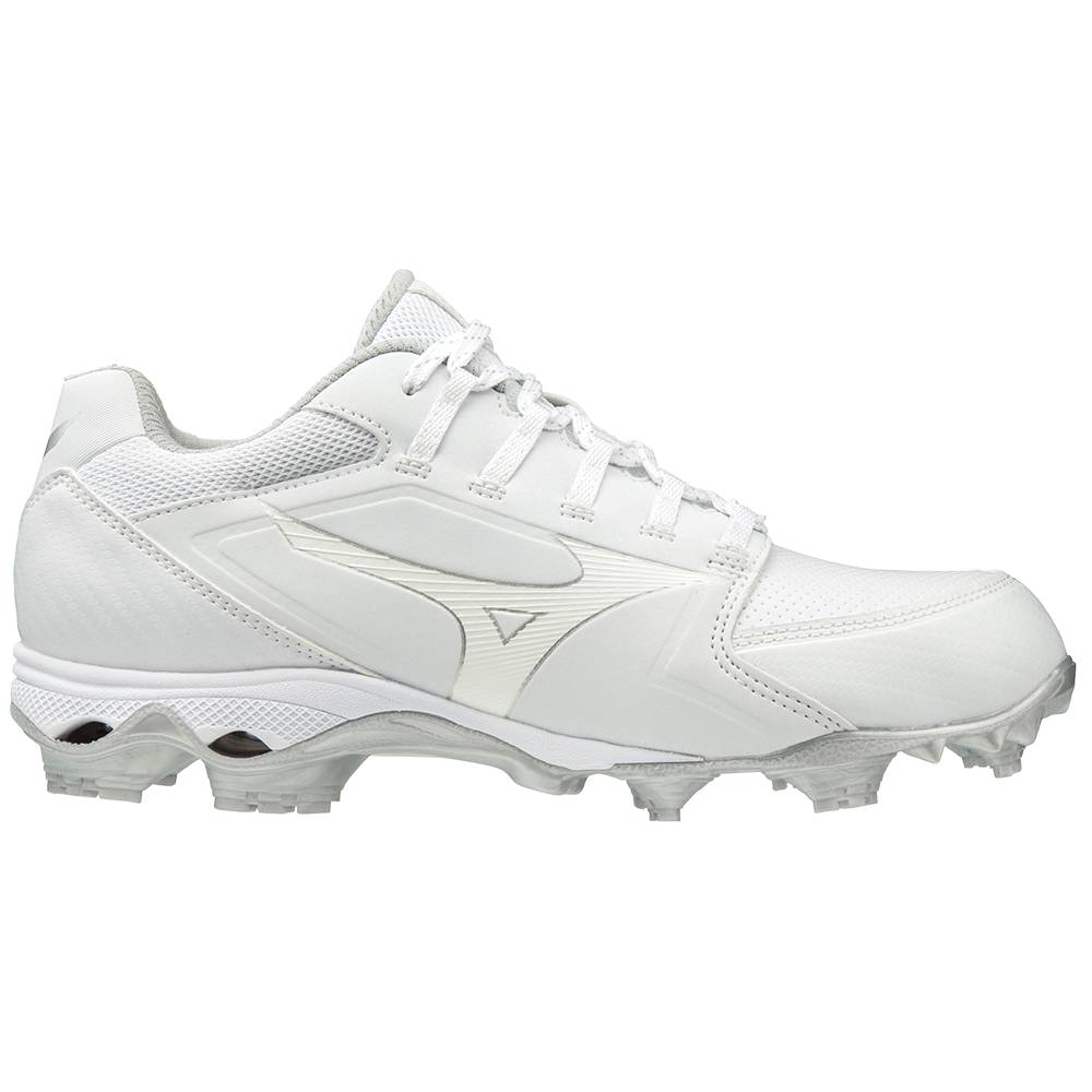 Mizuno 9-Spike Advanced Finch Elite 4 TPU Molded Baseball Skor Dam Vita | 435987NTK