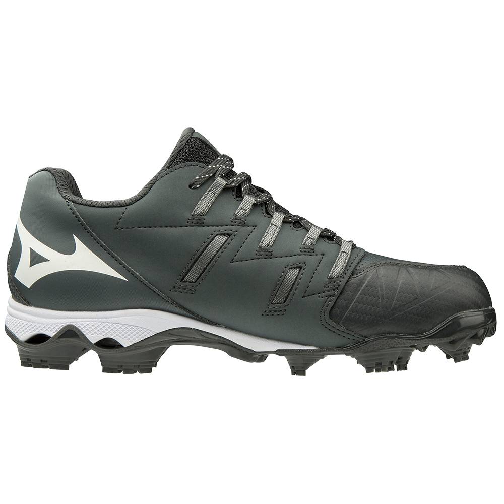 Mizuno 9-Spike Advanced Finch Elite 4 TPU Molded Baseball Skor Dam Grå Vita | 621983SPH