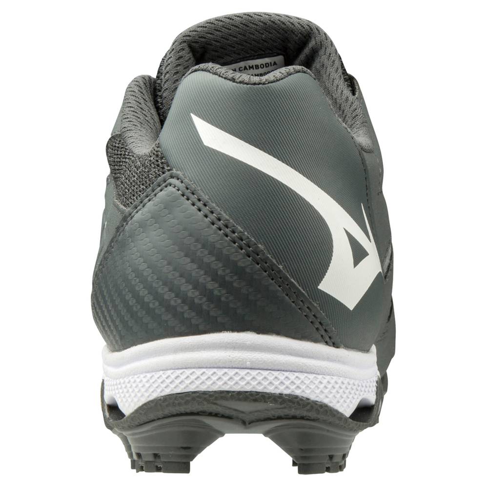 Mizuno 9-Spike Advanced Finch Elite 4 TPU Molded Baseball Skor Dam Grå Vita | 621983SPH