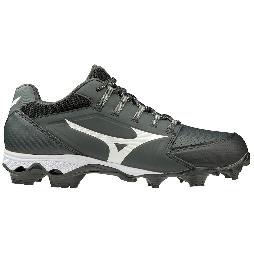 Mizuno 9-Spike Advanced Finch Elite 4 TPU Molded Baseball Skor Dam Grå Vita | 621983SPH