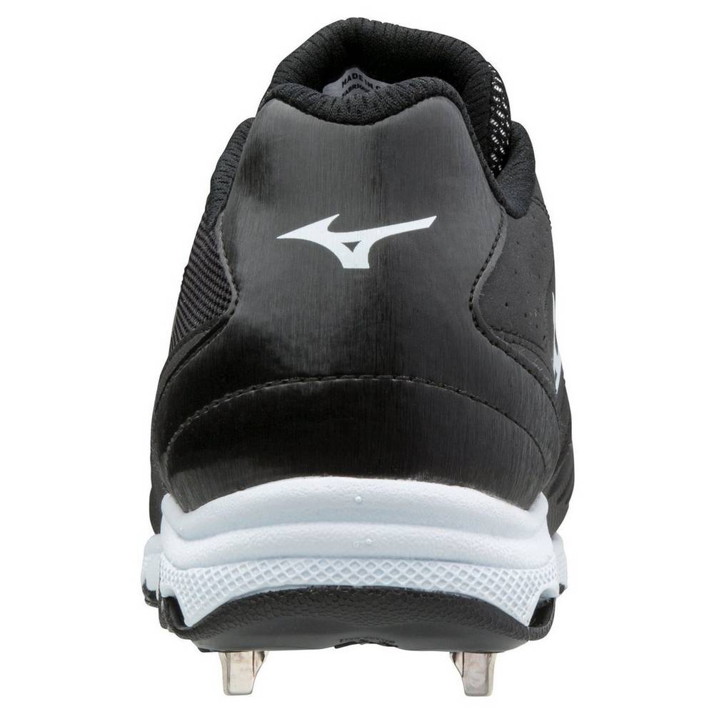 Mizuno 9-Spike Advanced Sweep 4 Low Metal Baseball Skor Dam Svarta Vita | 253149ILD