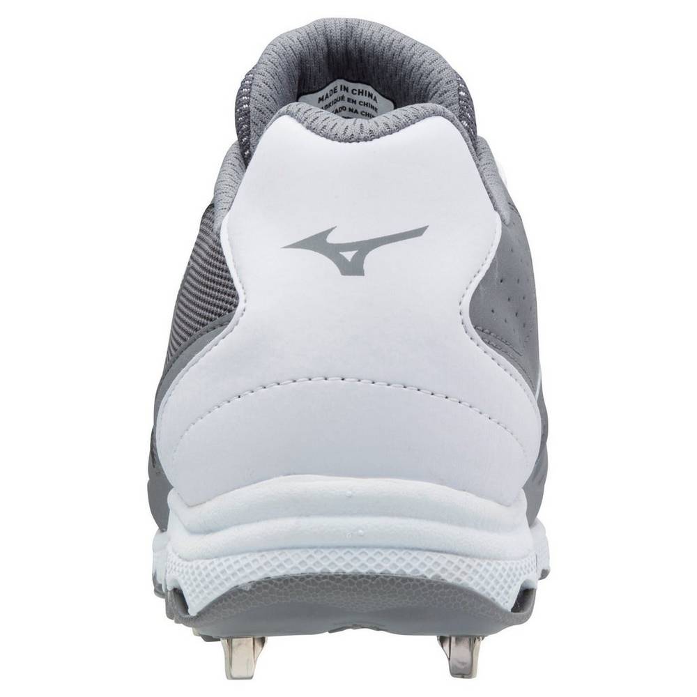 Mizuno 9-Spike Advanced Sweep 4 Low Metal Baseball Skor Dam Grå Vita | 427510ONK