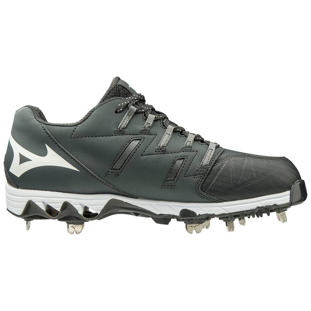 Mizuno 9-Spike Swift 6 Low Metal Baseball Skor Dam Grå Vita | 362574PNU