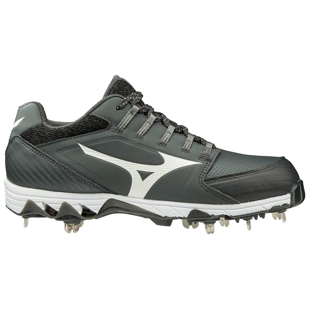 Mizuno 9-Spike Swift 6 Low Metal Baseball Skor Dam Grå Vita | 362574PNU