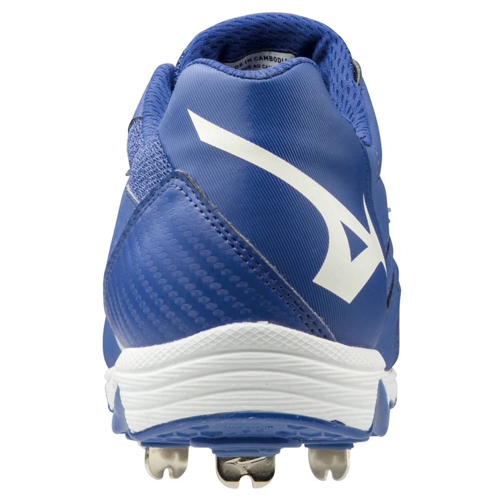 Mizuno 9-Spike Swift 6 Low Metal Baseball Skor Dam Kungsblått Vita | 628547FMA