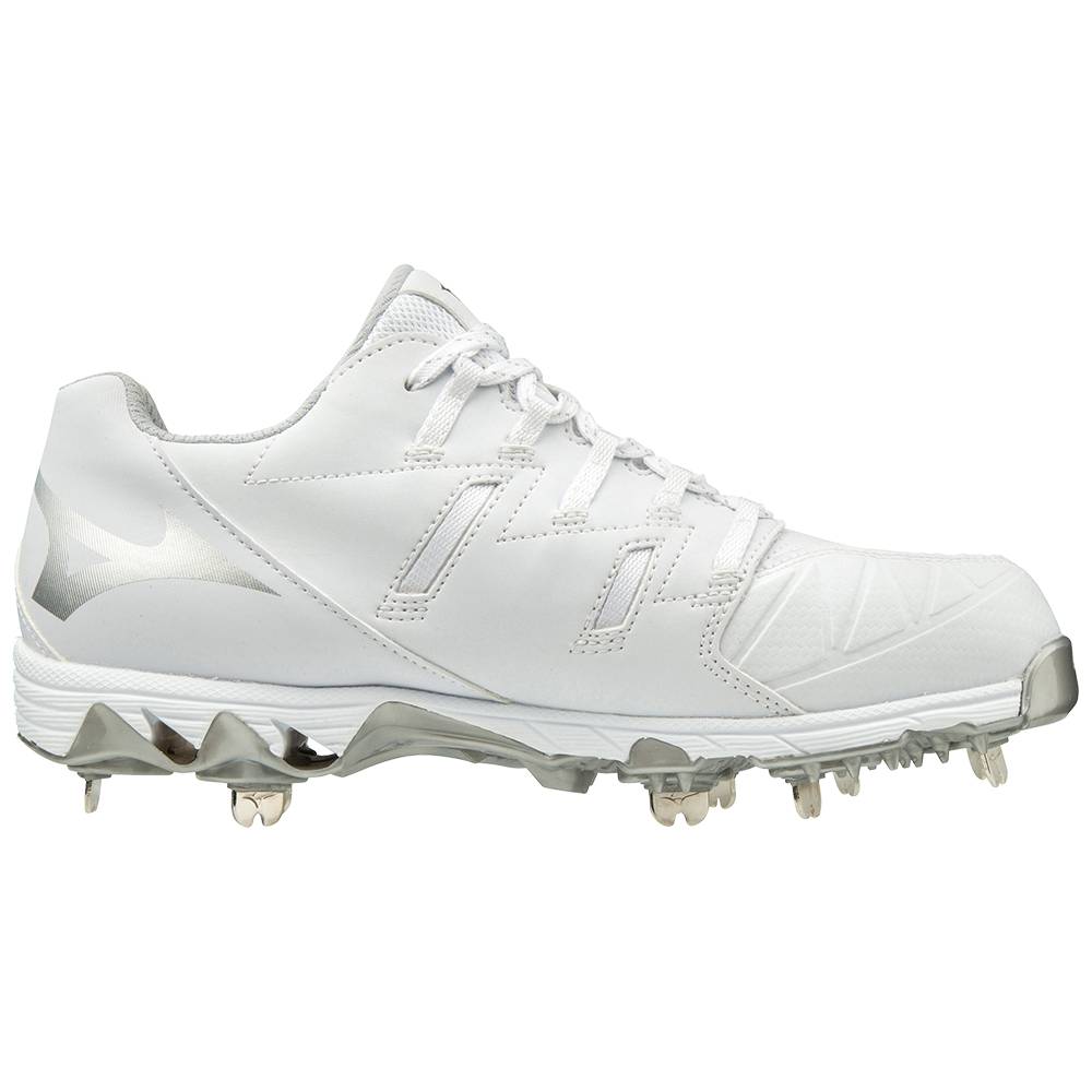 Mizuno 9-Spike Swift 6 Low Metal Baseball Skor Dam Vita | 965817SZE