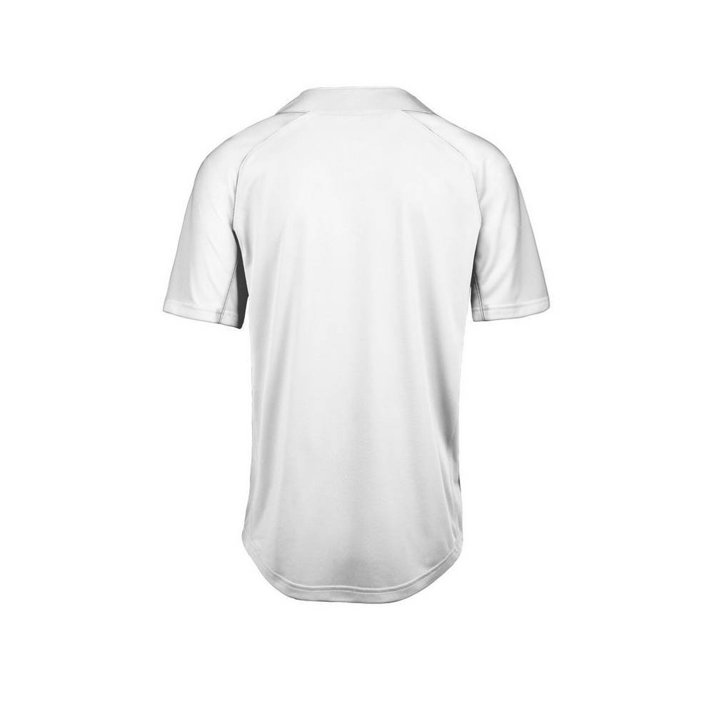 Mizuno Aerolite 2-Button Baseball Jersey Herr Vita | 253701PIM