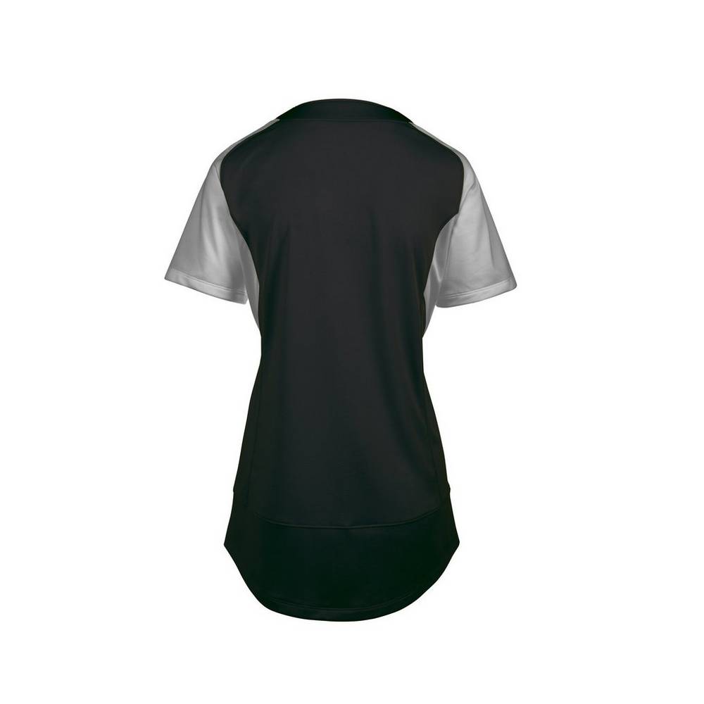 Mizuno Aerolite 2-Button Softball Jersey Dam Svarta Grå | 013726ARF