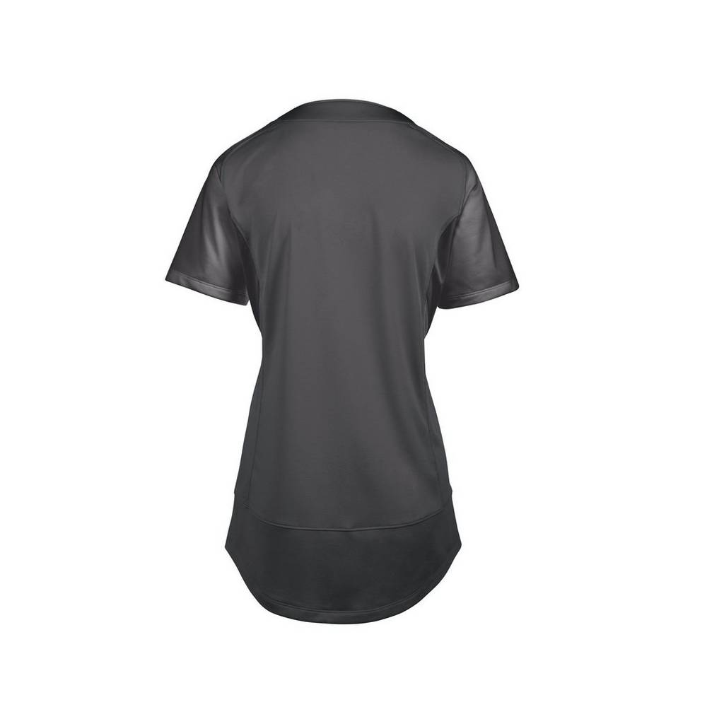 Mizuno Aerolite 2-Button Softball Jersey Dam Grå | 501872MXJ