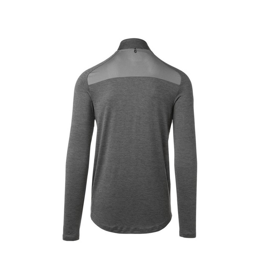 Mizuno Alpha 1/2 Zip Sweatshirt Herr Grå | 730569GPV