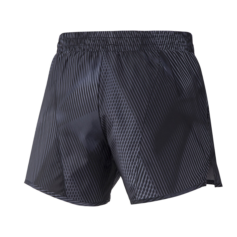 Mizuno Alpha 4.5 Löpar Shorts Dam Svarta | 503927PNL