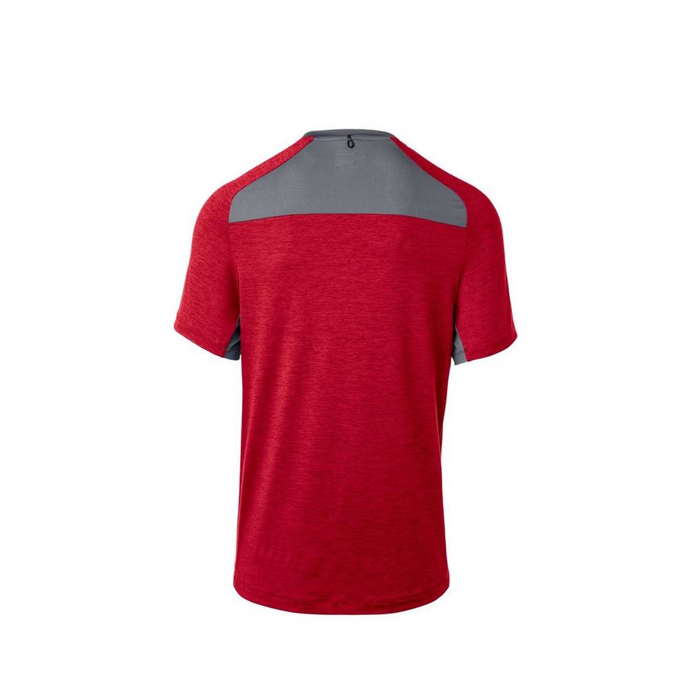 Mizuno Alpha Korta Sleeve T shirts Herr Röda | 507134NOU