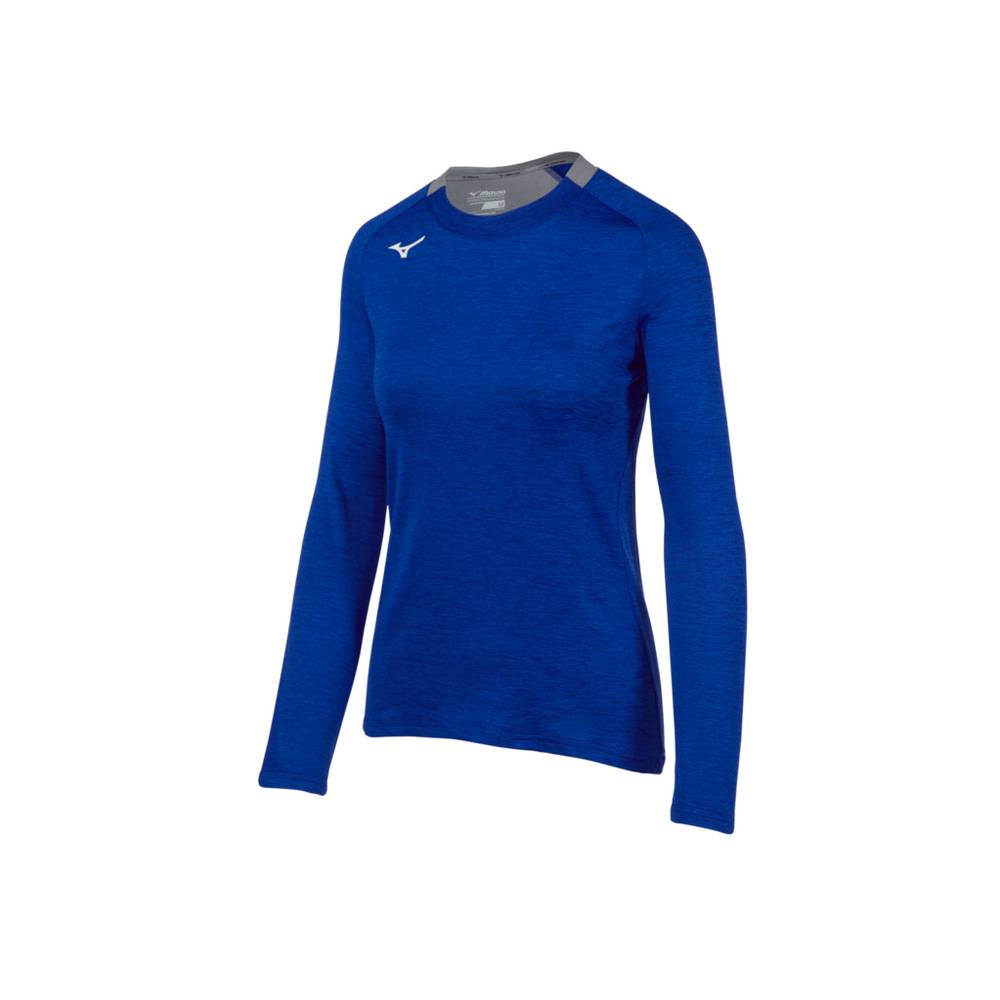 Mizuno Alpha Long Sleeve Blast Dam Kungsblått | 401397XBJ