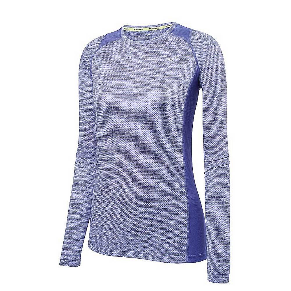 Mizuno Alpha Long Sleeve Blast Dam Röda Kungsblått | 675123NZC