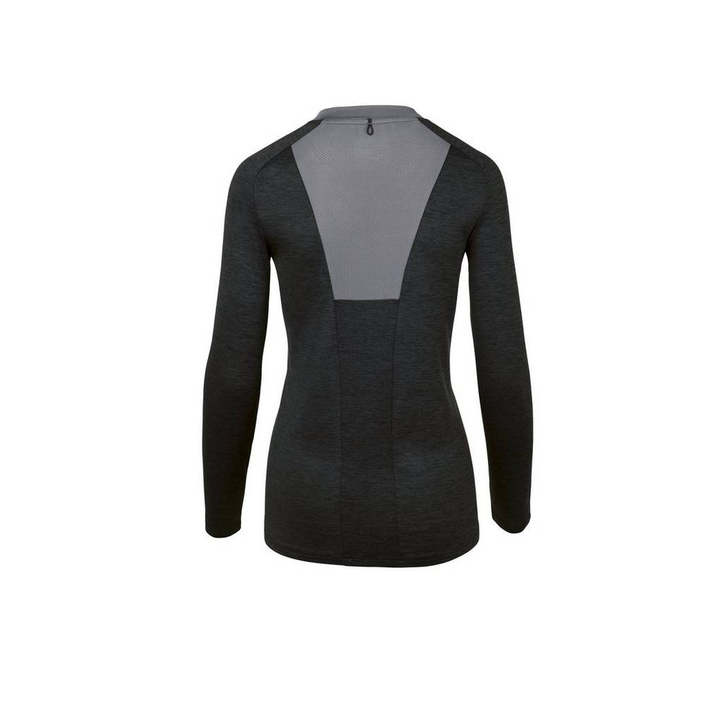 Mizuno Alpha Long Sleeve Blast Dam Svarta | 892176NZL