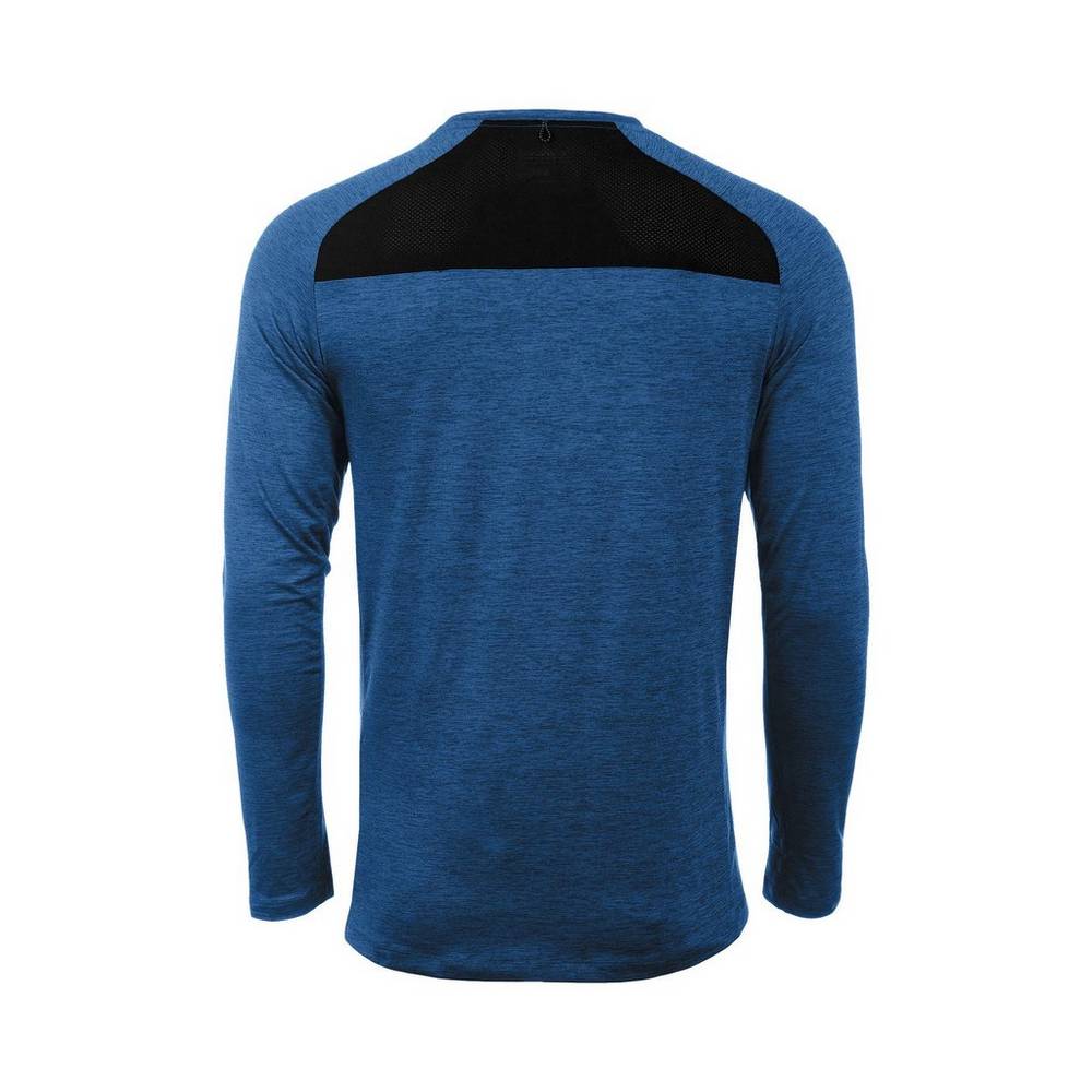 Mizuno Alpha Long Sleeve Blast Herr Blå | 268903HTV