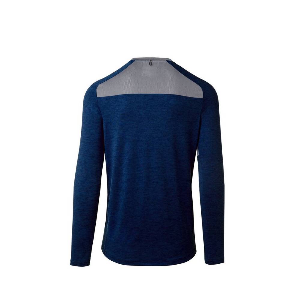 Mizuno Alpha Long Sleeve Blast Herr Marinblå | 687192SYL