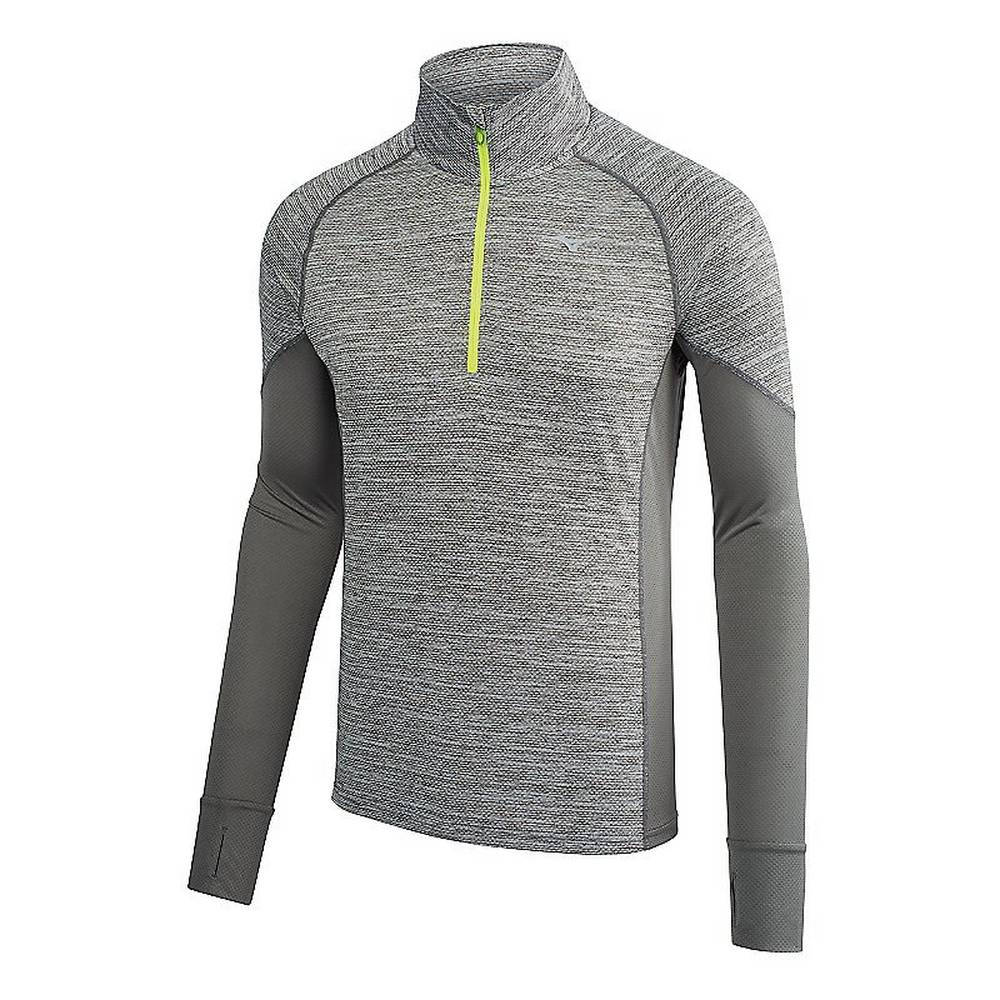 Mizuno Alpha Long Sleeve Half Zip Blast Herr Grå | 630274IUF