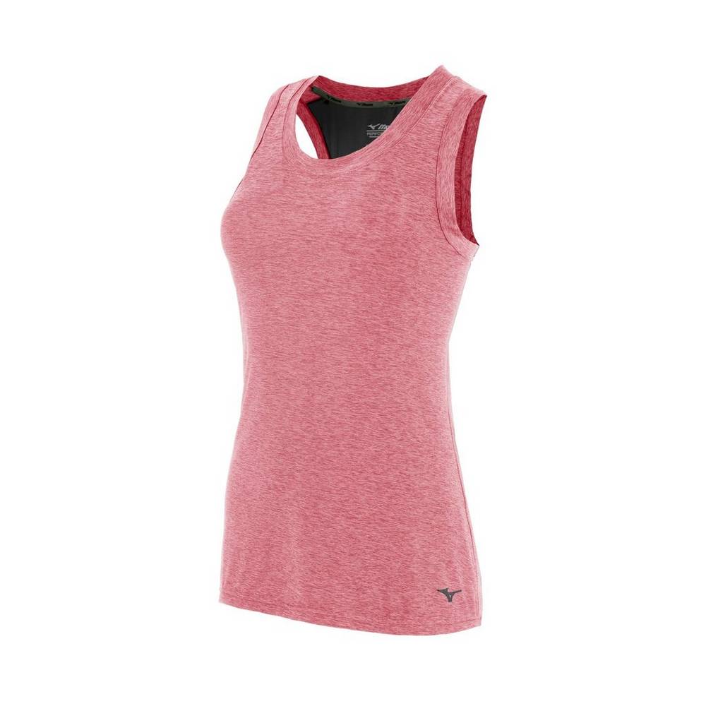 Mizuno Alpha Löpar Tank Tops Dam Rosa Svarta | 385609NEZ