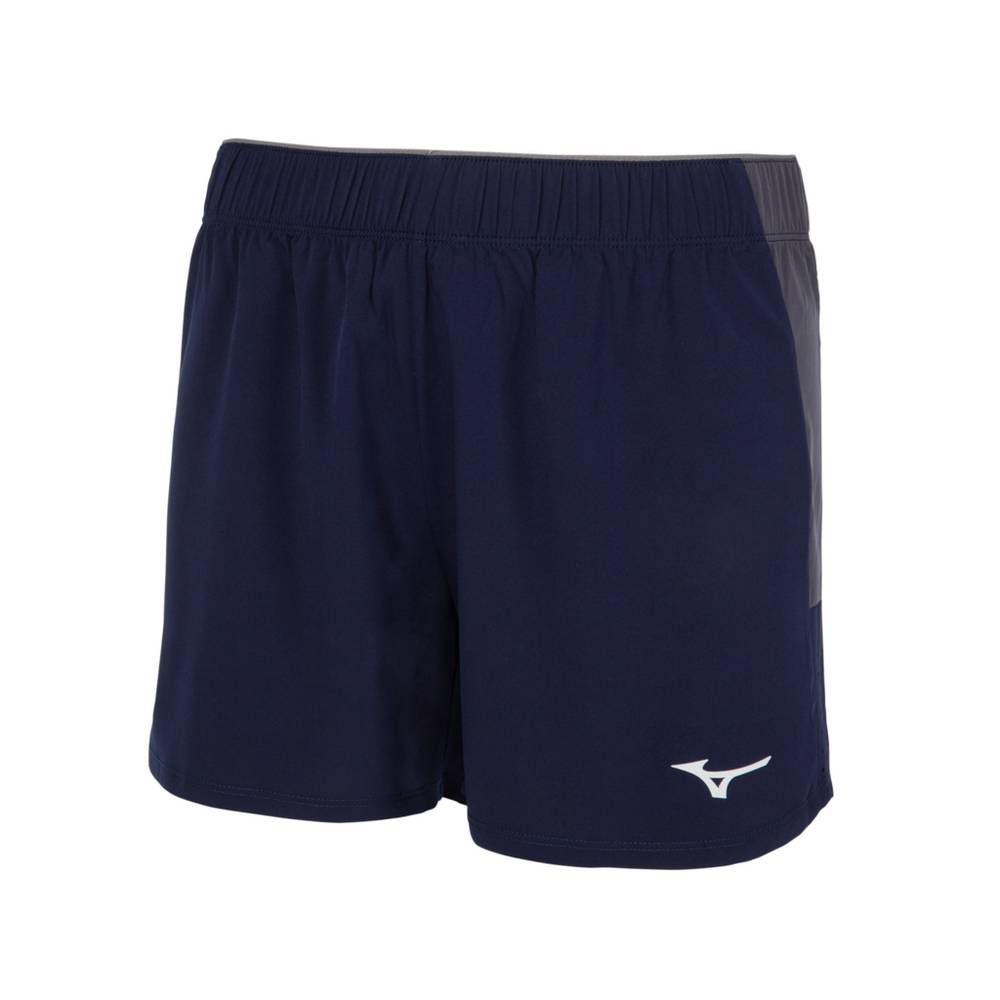 Mizuno Alpha Shorts Dam Marinblå | 027413VQD