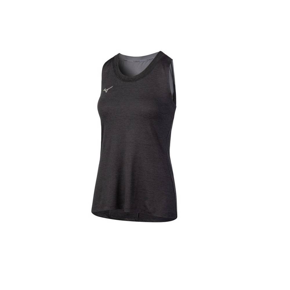 Mizuno Alpha Tank Tops Dam Svarta | 561237TIF