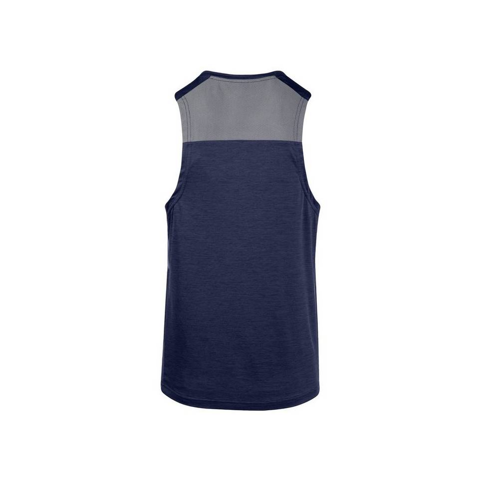 Mizuno Alpha Tank Tops Herr Marinblå | 587930DOU