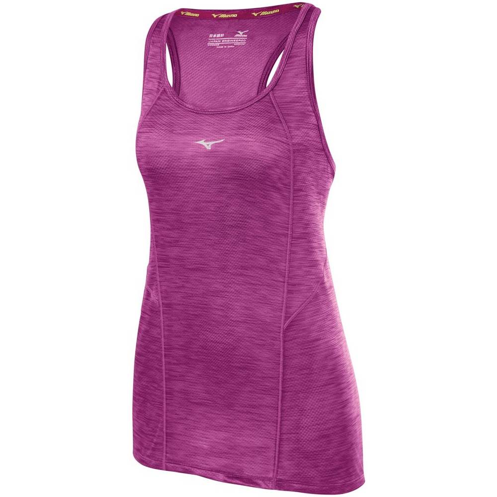 Mizuno Alpha Vent Löpar Tank Tops Dam Lila | 350291GAV