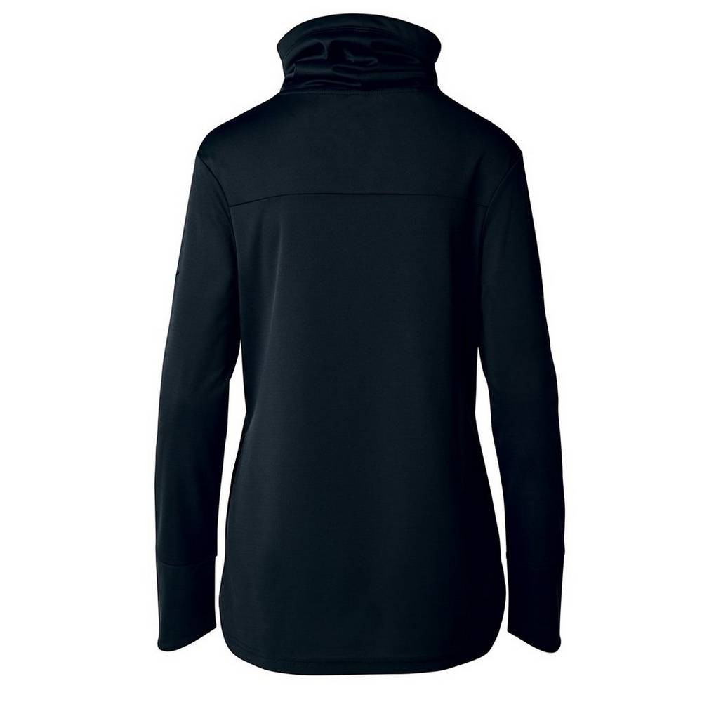 Mizuno April Ross Funnel Neck Sweatshirt Dam Svarta | 087514YRT