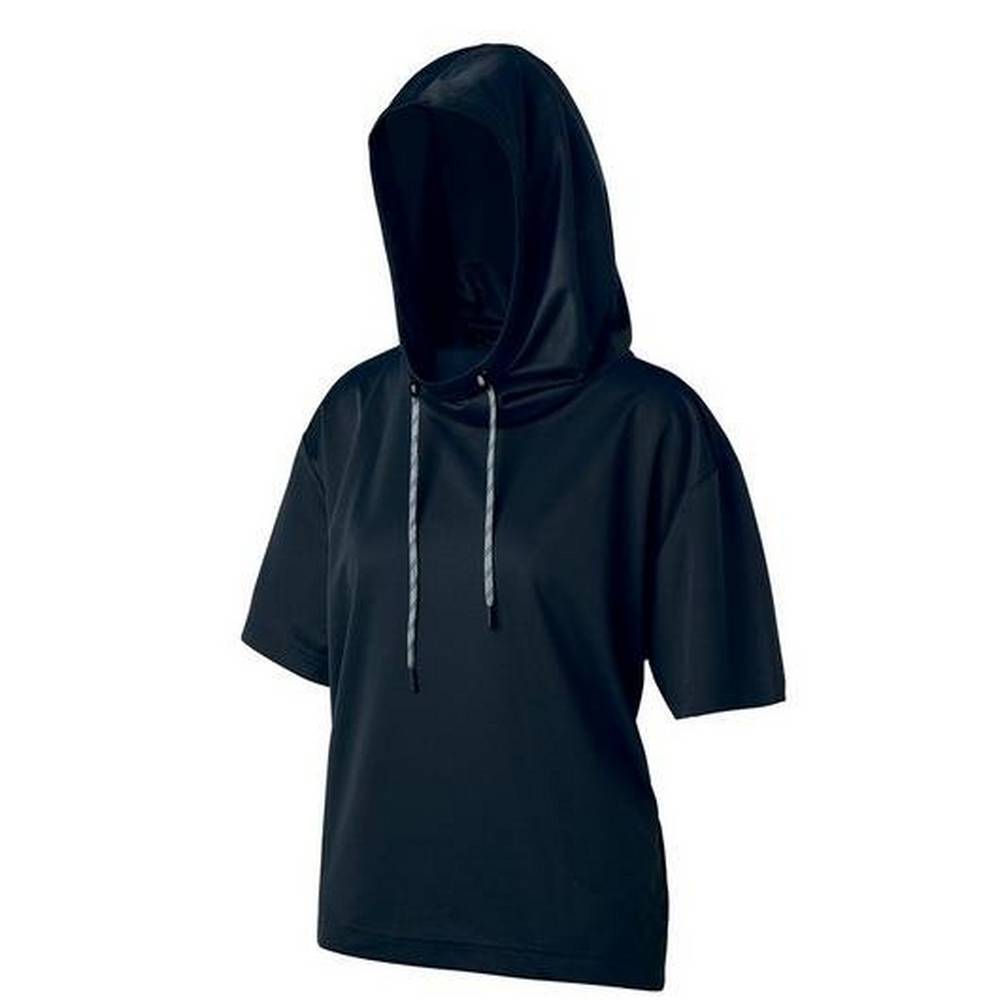 Mizuno April Ross Player Ponch Hoodie Dam Svarta | 809326GST