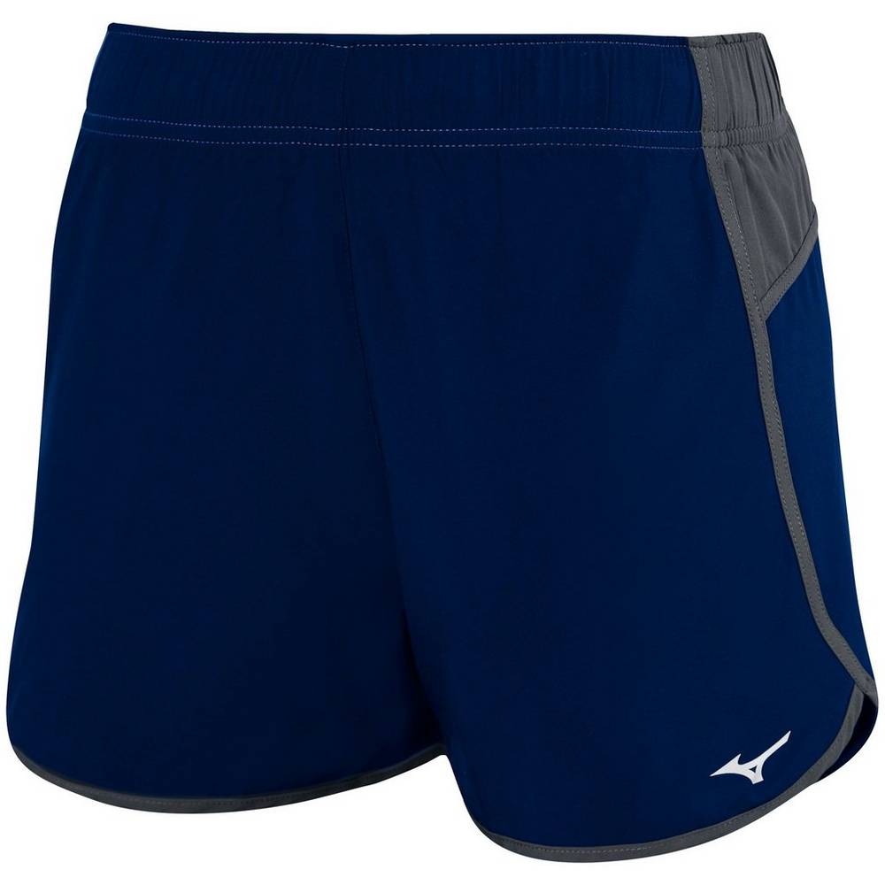 Mizuno Atlanta Volleyball Cover Up Shorts Dam Marinblå Grå | 103467JEV