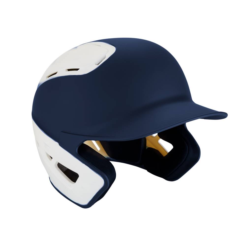 Mizuno B6 Baseball Batting Helmet Herr Marinblå Vita | 562839TED