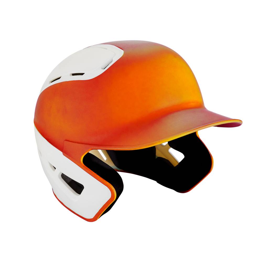 Mizuno B6 Baseball Batting Helmet Herr Orange Vita | 651347AFB