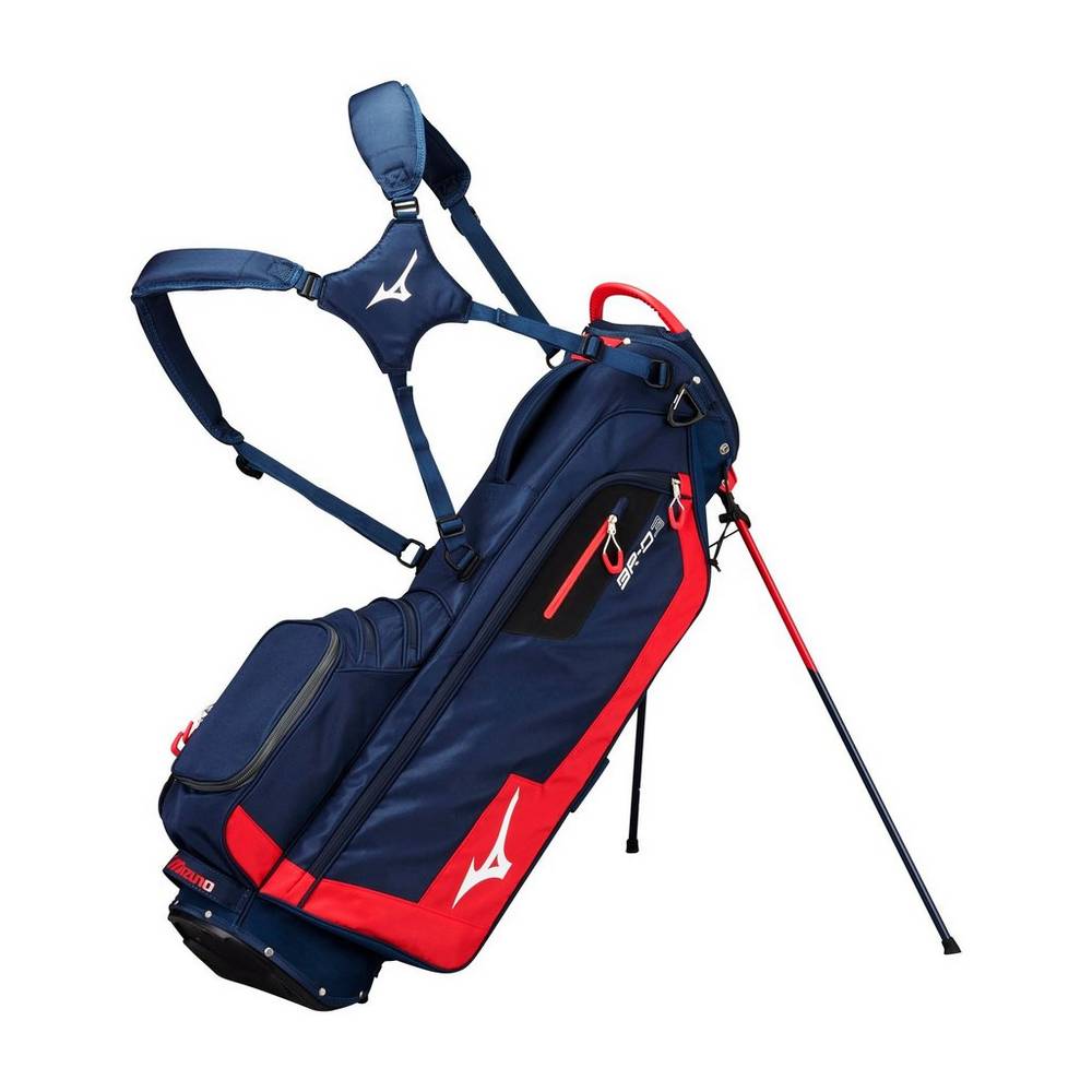 Mizuno BR-D3 Stand Väska Herr Marinblå Röda | 014258TWZ