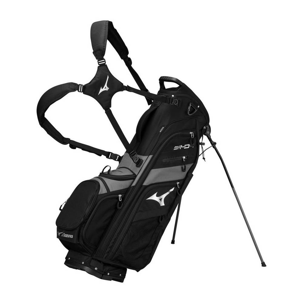 Mizuno BR-D4 14-Way Stand Väska Herr Svarta Grå | 702941CZI