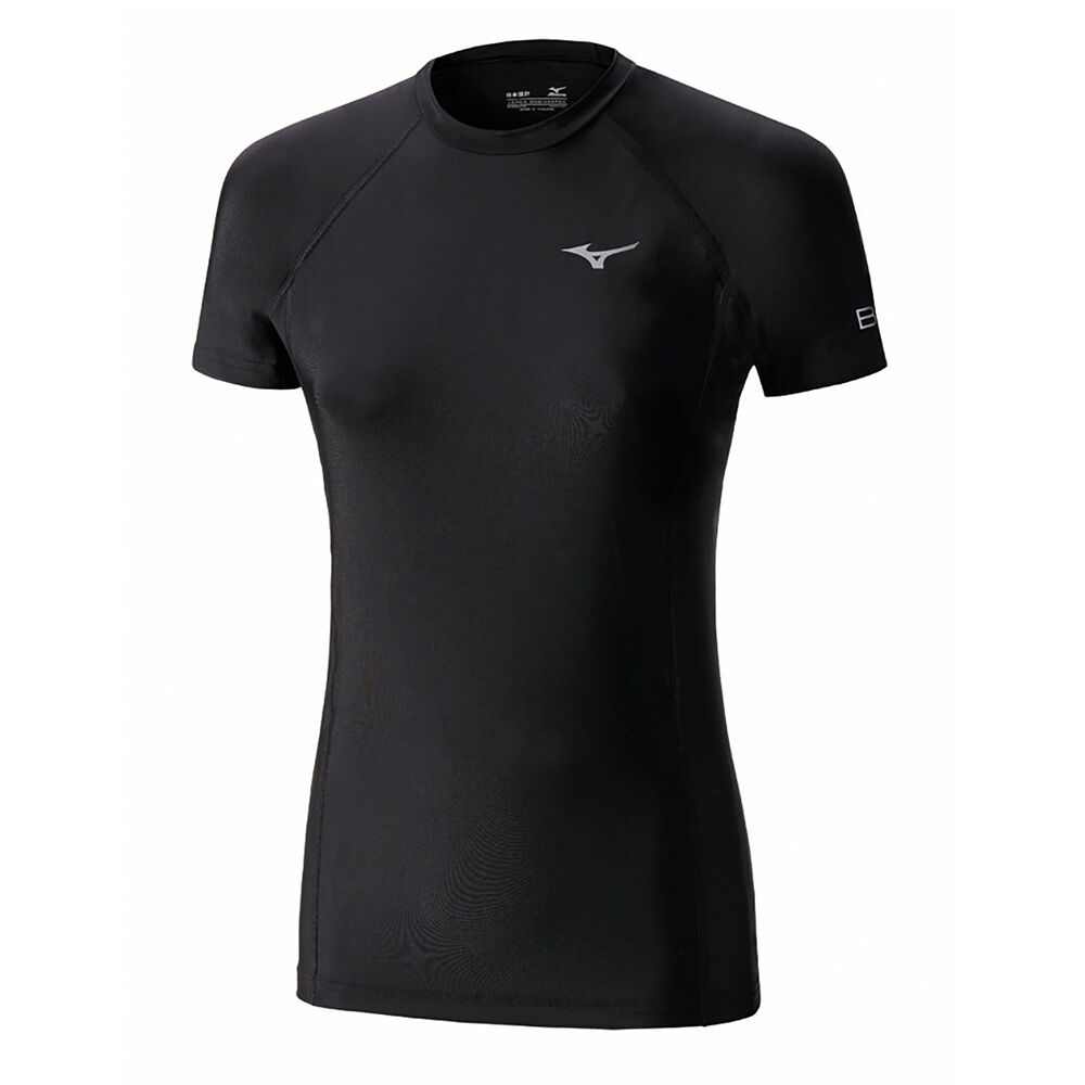 Mizuno Bio Gear SS T shirts Herr Svarta | 430185XOS