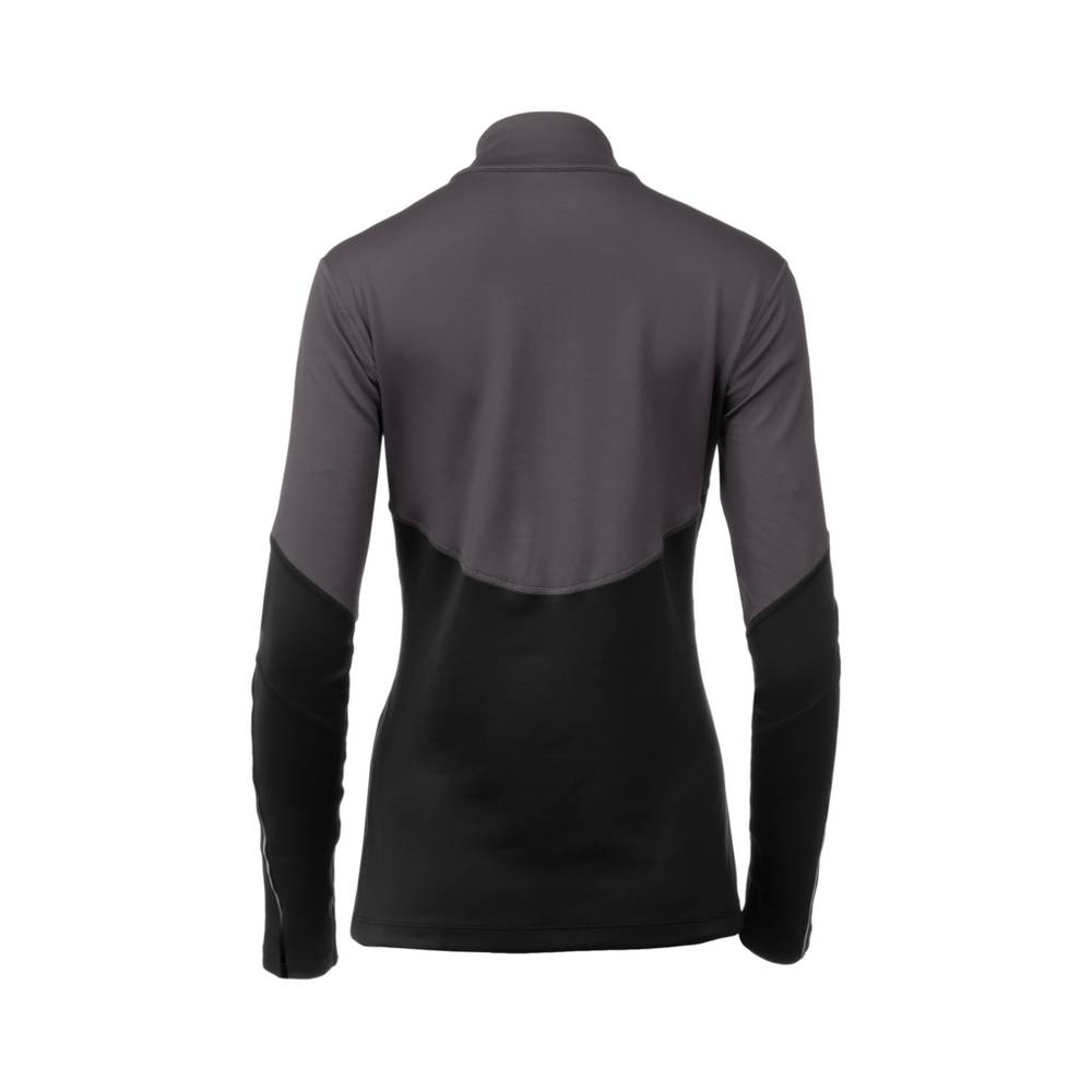 Mizuno Breath Thermo Half Zip Base Layer Dam Grå Svarta | 237086JZA