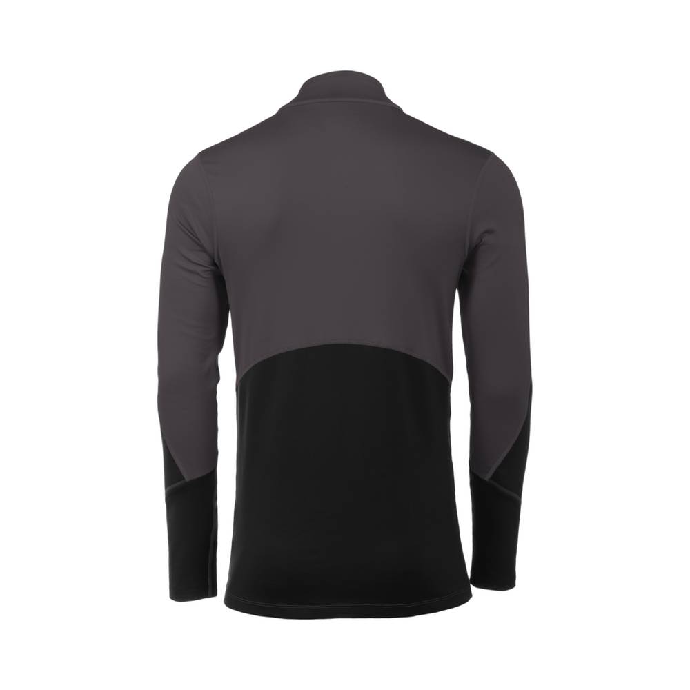 Mizuno Breath Thermo Half Zip Base Layer Herr Mörkgrå Svarta | 483791UDL