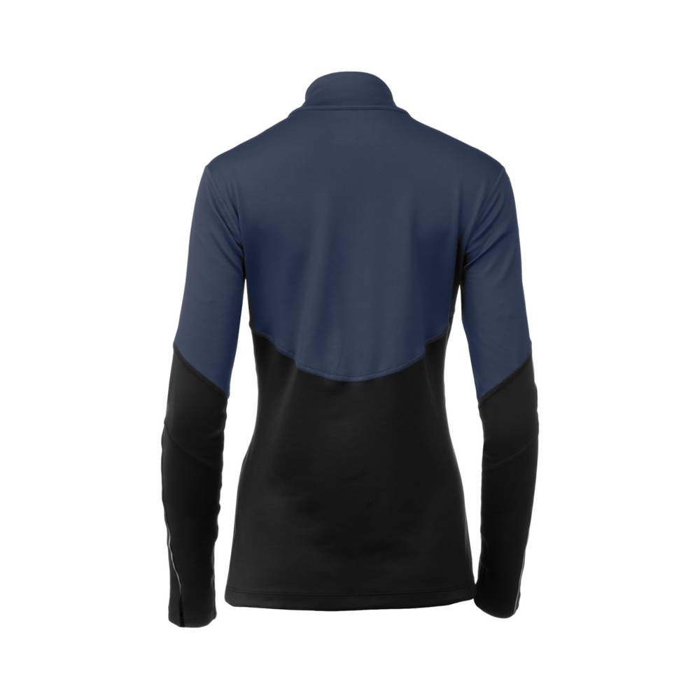 Mizuno Breath Thermo Half Zip Base Layer Dam Indigo Svarta | 543102OTS