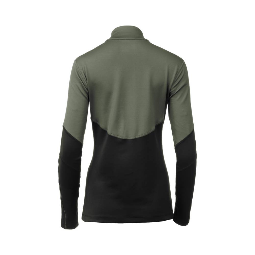 Mizuno Breath Thermo Half Zip Base Layer Dam Gröna Svarta | 627183USR