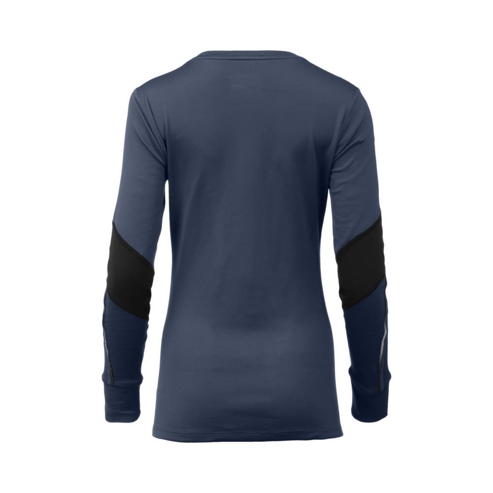 Mizuno Breath Thermo Long Sleeve Base Layer Dam Indigo Svarta | 426981YFD