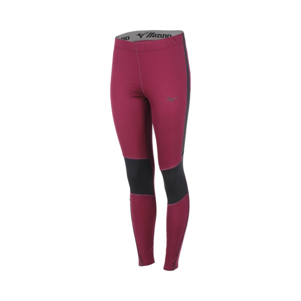 Mizuno Breath Thermo Tights Dam Lila Svarta | 791368CXD