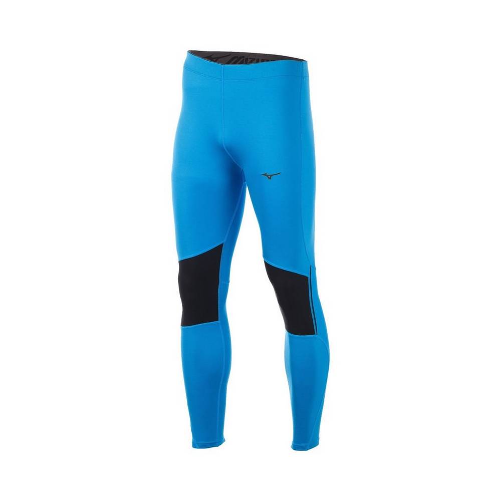 Mizuno Breath Thermo Tights Herr Blå Svarta | 269183RGV