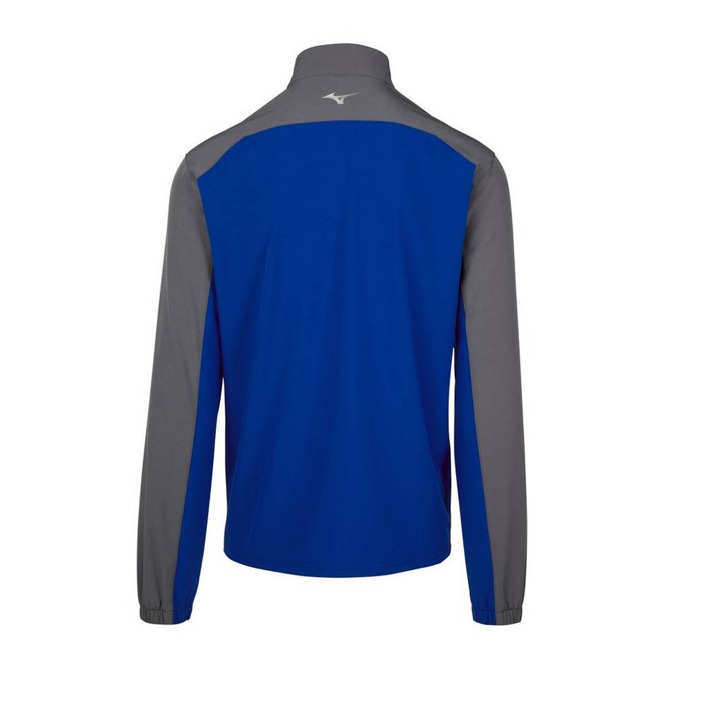 Mizuno Comp Long Sleeve Batting Jacka Herr Kungsblått | 730946TFE