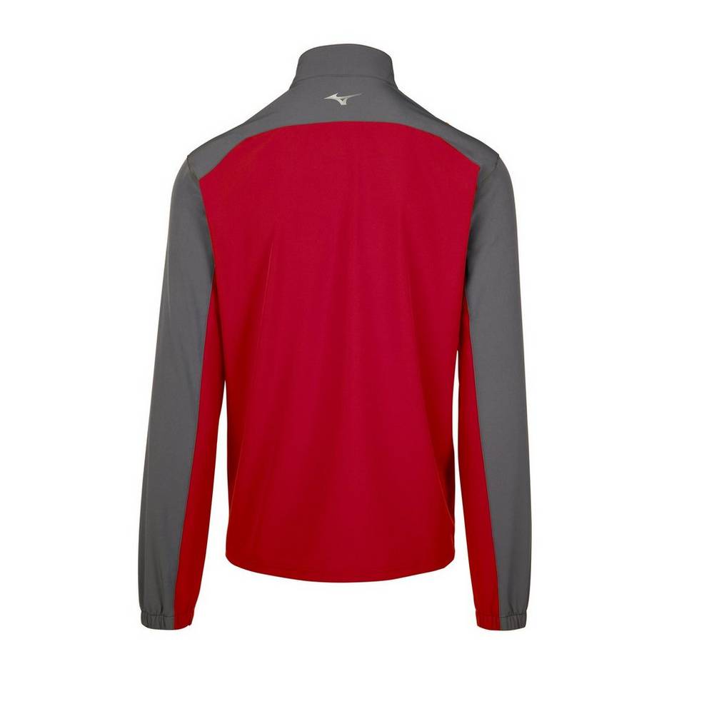 Mizuno Comp Long Sleeve Batting Jacka Herr Röda | 943125IWO