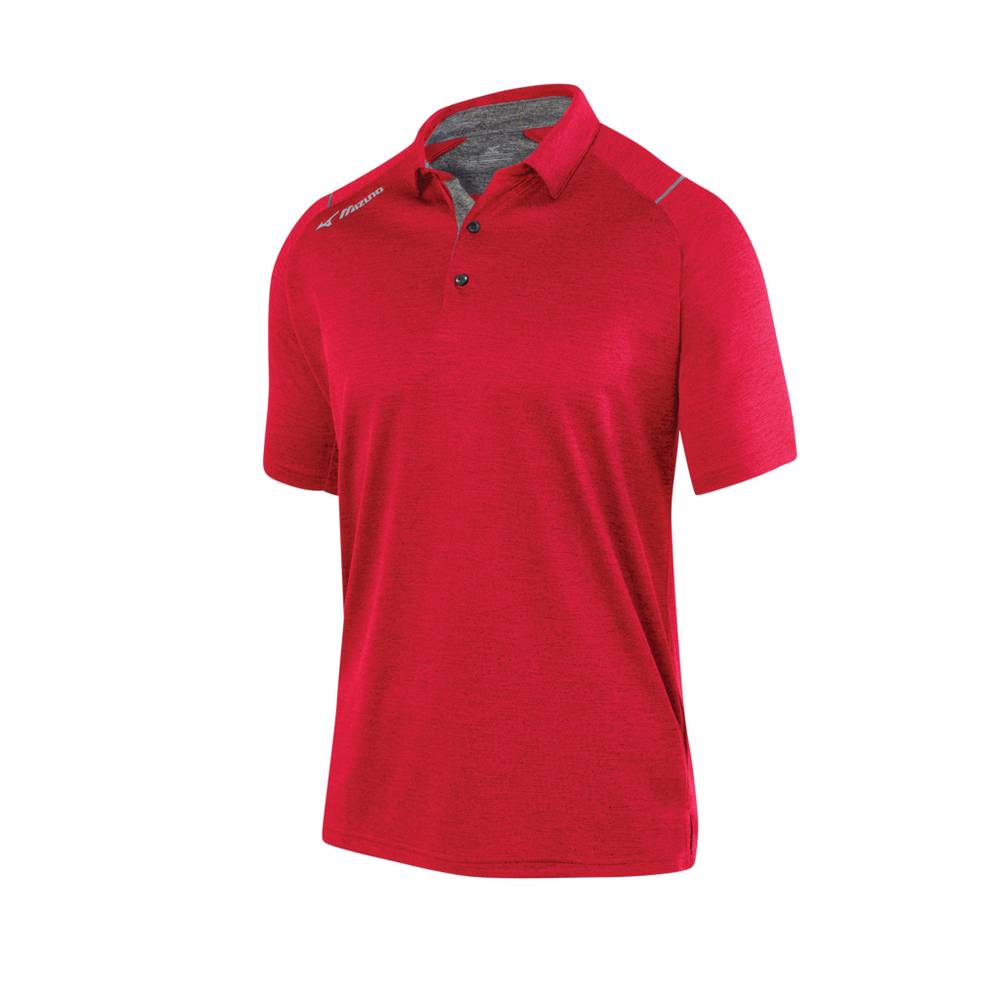 Mizuno Comp Polo Herr Röda | 738915SOT