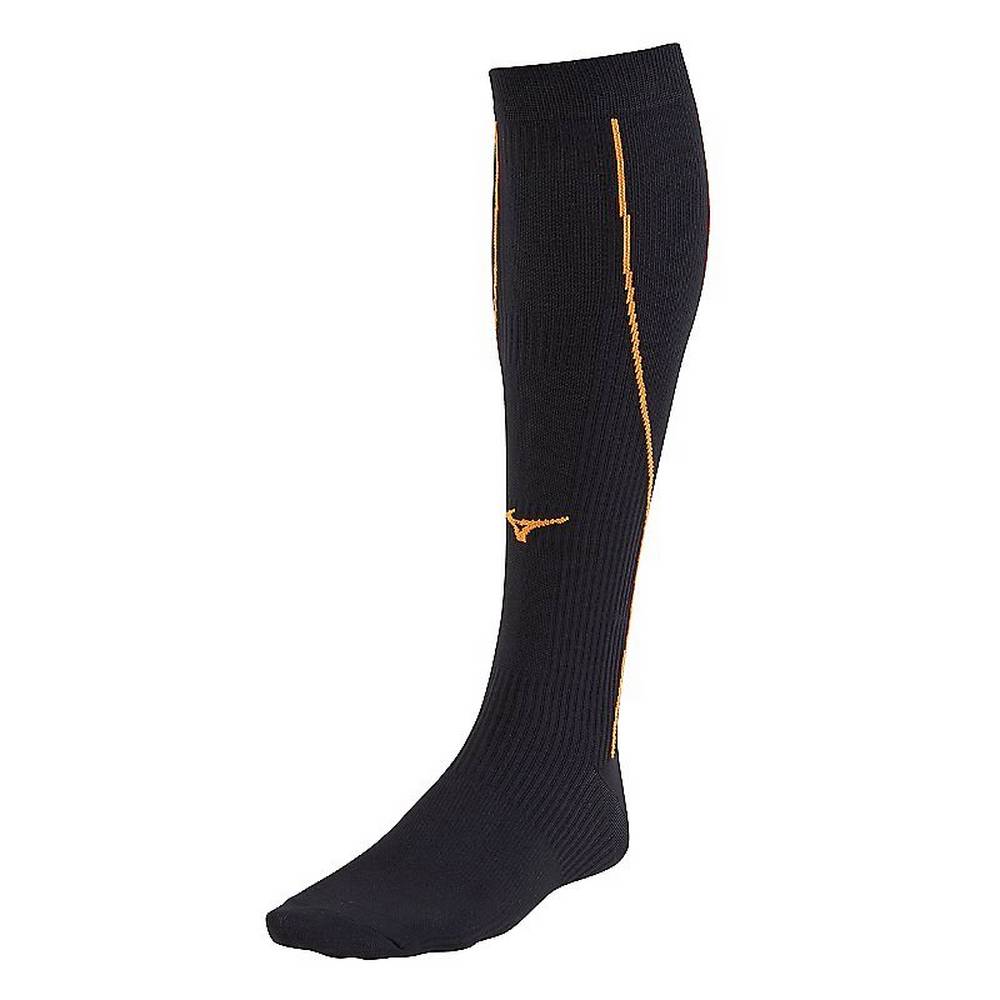 Mizuno Compression Löpar Strumpor Dam Svarta | 380471EMG