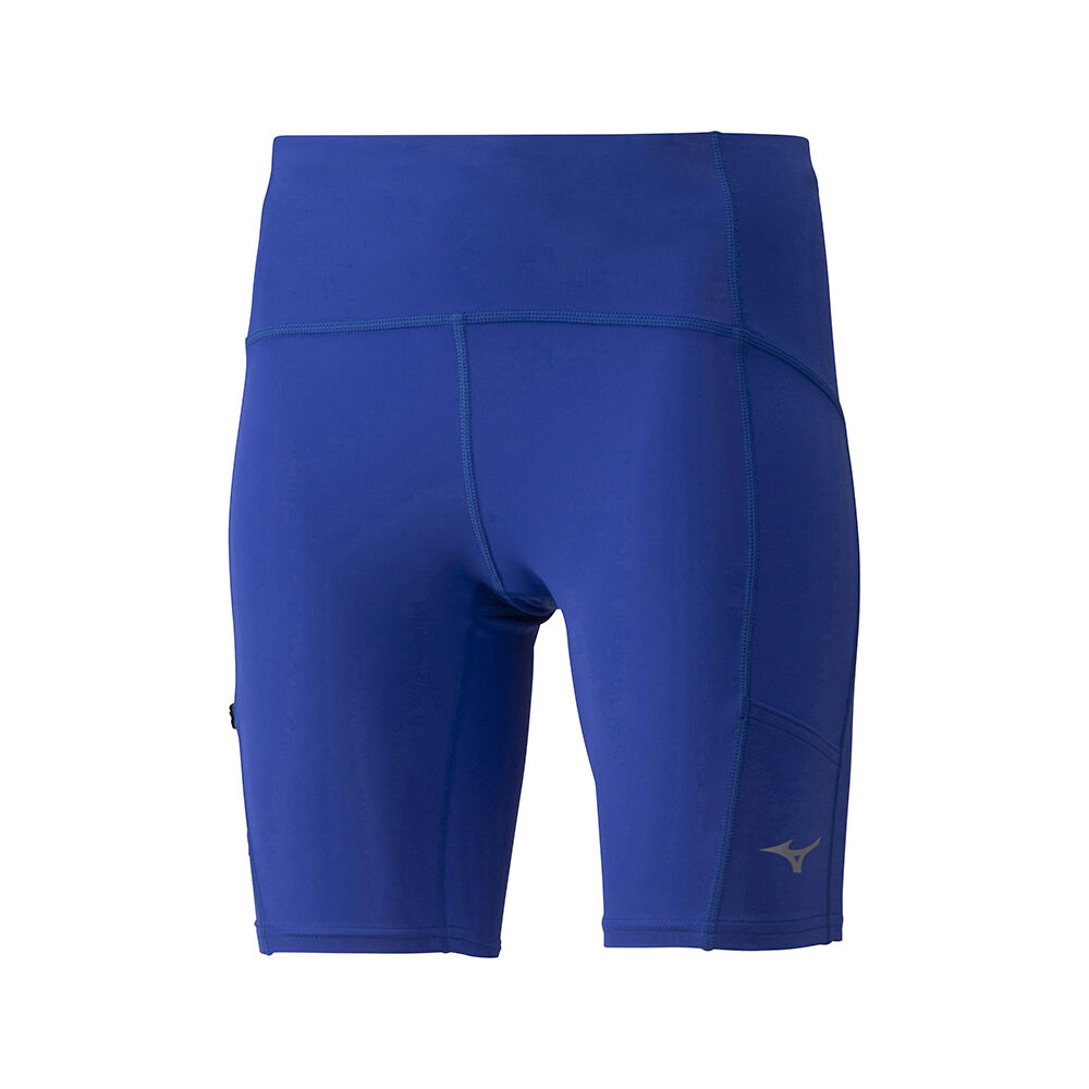 Mizuno Core Mid Tights Dam Blå | 984106UHM