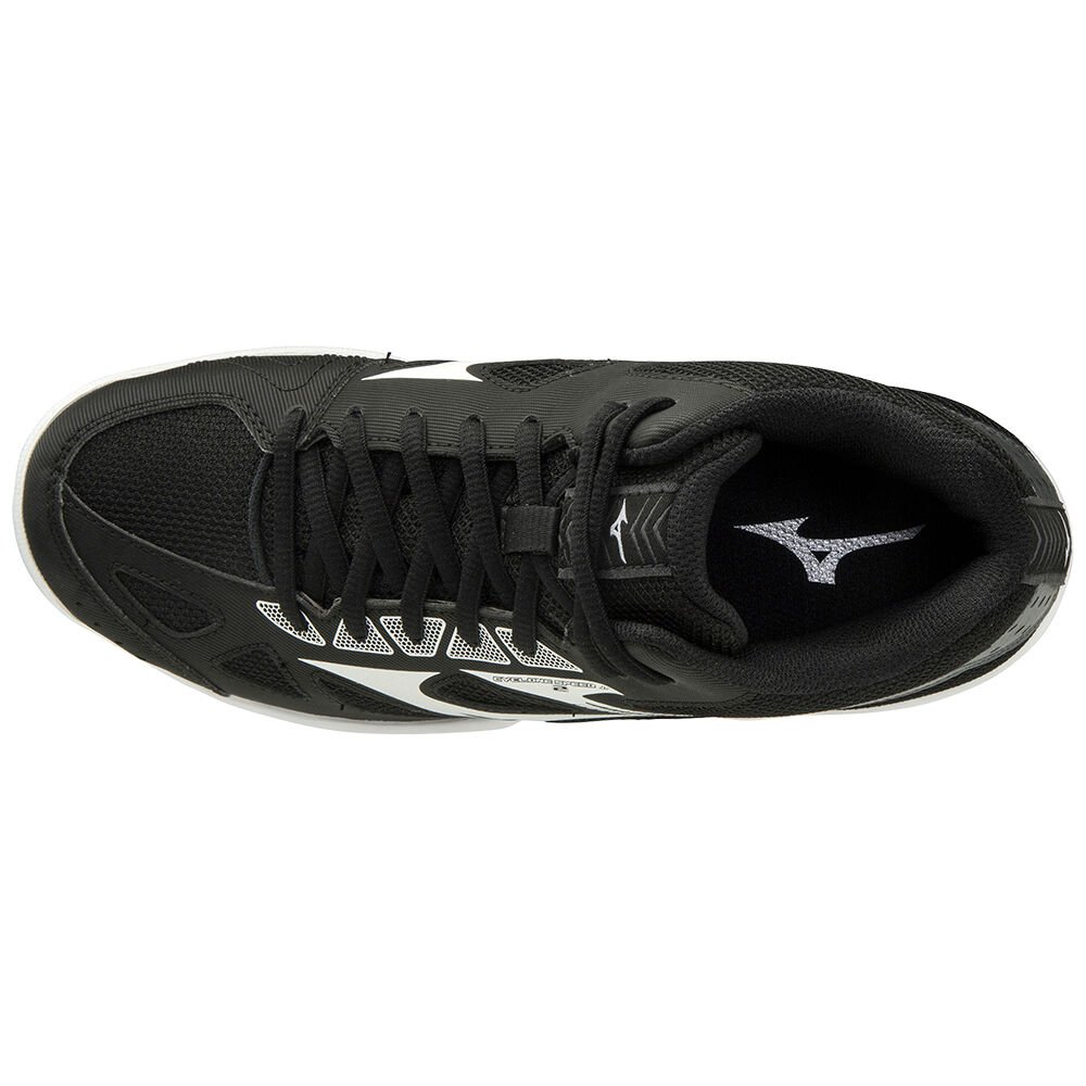 Mizuno Cyclone Speed 2 Mid Volleybollskor Dam Svarta Vita Mörkgrå | 627513AWH